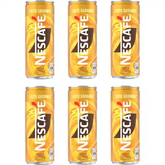 Albert Heijn Nescafé Latte caramel 6-pack aanbieding