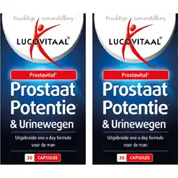 Albert Heijn Lucovitaal Prostaat potentie & urinewegen 2-pack aanbieding