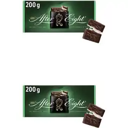 Albert Heijn Nestlé After eight mint chocolate thins 2-pack aanbieding