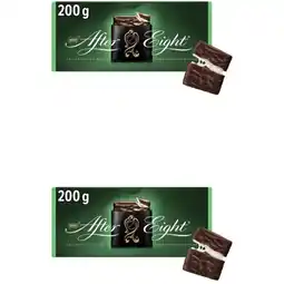 Albert Heijn Nestlé After eight mint chocolate thins 2-pack aanbieding
