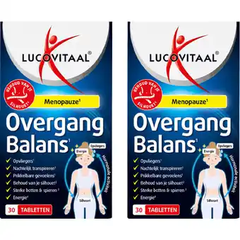 Albert Heijn Lucovitaal Overgang balans tabletten 2-pack aanbieding