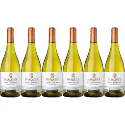 Albert Heijn Marques Casa Concha Chardonnay 6 flessen aanbieding