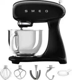 Coolblue SMEG SMF03BLEU Zwart aanbieding