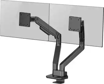 Coolblue ACT AC8342 Monitorarm 35 inch met gasveer voor 2 monitoren aanbieding
