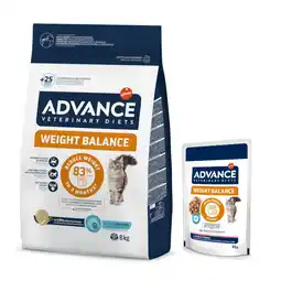 Zooplus 8 kg Advance Veterinary Diets droogvoer + 12 x 85 g Advance Veterinary Diets natvoer gratis! aanbieding