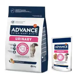 Zooplus 8 kg Advance Veterinary Diets droogvoer + 12 x 85 g Advance Veterinary Diets natvoer gratis! aanbieding