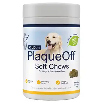 Zooplus 60 stuks ProDen PlaqueOff Soft Chews Medium & Large aanvullende voeding voor honden aanbieding