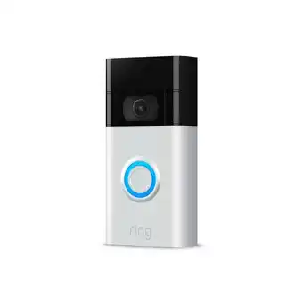 Coolblue Ring Battery Video Doorbell Nikkel aanbieding