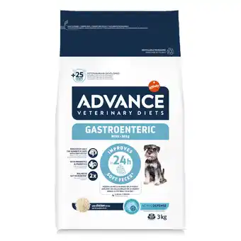 Zooplus 3kg Advance Veterinary Diets Dog Mini Gastroenteric droogvoer voor honden aanbieding