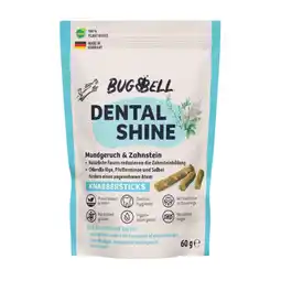 Zooplus 60g BugBell Dental Shine hondensnacks aanbieding