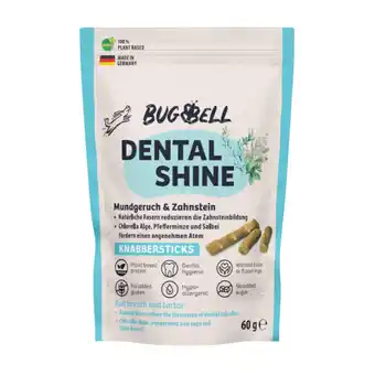 Zooplus 60g BugBell Dental Shine hondensnacks aanbieding
