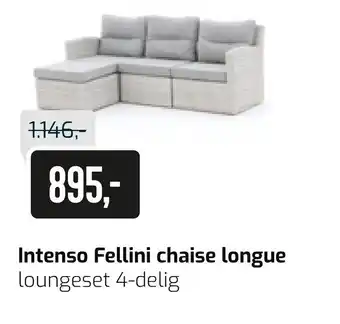 Kees Smit Intenso Fellini chaise longue aanbieding