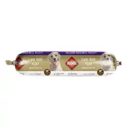 Zooplus 25% korting op Rodi worst honden natvoer 2 x 400 g - Lam & Rijst aanbieding