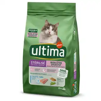 Zooplus 8,5 kg +1,5 kg gratis! Ultima droogvoer voor katten 10 kg aanbieding