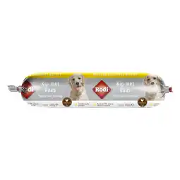 Zooplus 25% korting op Rodi worst honden natvoer 2 x 400 g - Kip & Kaas aanbieding