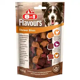 Zooplus 3+1 Gratis 8in1 Skewer Bites hondensnacks - 4 x 100 g aanbieding