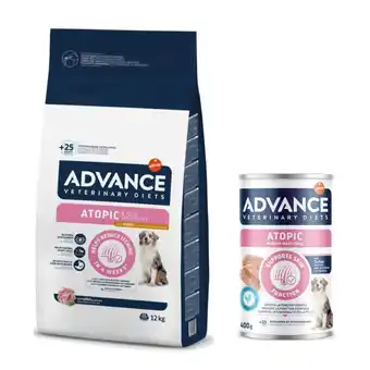 Zooplus 10 kg of 12 kg Advance Veterinary Diets droogvoer voor honden + 400 g bijpassend natvoer gratis! aanbieding