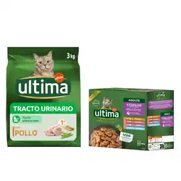 Zooplus 3 kg Ultima droogvoer voor katten + 8 x 85 g bijpassend natvoer gratis! aanbieding