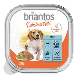 Zooplus Briantos Delicious Paté 27 x 300 g - Vis en erwten aanbieding