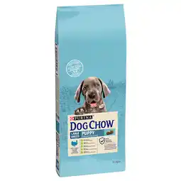 Zooplus 14 kg Dog Chow Puppy Large Breed Kalkoen Hondenvoer aanbieding