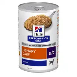 Zooplus 12xx370 Hill's Prescription Diet u/d Urinary Care natvoer voor honden aanbieding