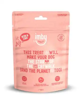 De Online Drogist Imby Hondensnack Huid & Vacht 100GR aanbieding