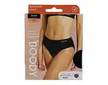 De Online Drogist Boody Menstruatieondergoed Bikinislip Zwart Normaal/Hevig Maat XS 1ST aanbieding