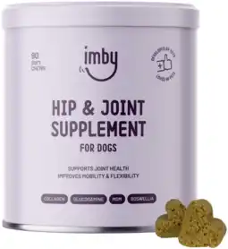 De Online Drogist Imby Hip & Joint For Dogs Supplement Kauwtabletten 90KTB aanbieding