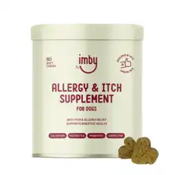 De Online Drogist Imby Allergy & Itch Supplement Kauwtabletten 90KTB aanbieding