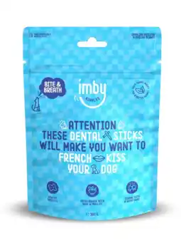 De Online Drogist Imby Hondensnack Dental Sticks 100GR aanbieding