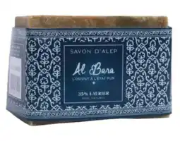 De Online Drogist Al Bara Aleppo Zeep Olijfolie & 35% Laurierbesolie 200GR aanbieding