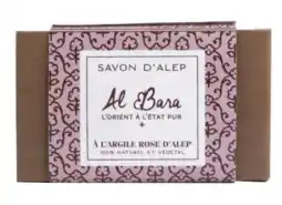 De Online Drogist Al Bara Aleppo Zeep Pure Olijfolie & Roze Klei 150GR aanbieding