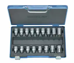 Conrad Gedore ITX 19 TX-017 6129520 Dopsleutelinzetset 1/2 (12.5 mm) 17-delig aanbieding