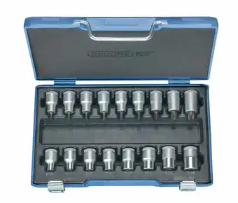 Conrad Gedore ITX 19 TX-017 6129520 Dopsleutelinzetset 1/2 (12.5 mm) 17-delig aanbieding