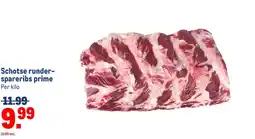 Makro Schotse runder spareribs prime aanbieding