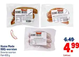 Makro Home Made BBQ-worsten aanbieding