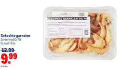 Makro Gekookte garnalen aanbieding