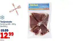 Makro Tonijnsteaks aanbieding