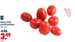 Makro Metro Chef snacktomaten aanbieding