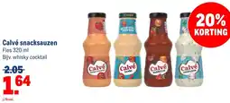 Makro Calvé snacksauzen aanbieding