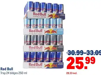 Makro Red Bull aanbieding