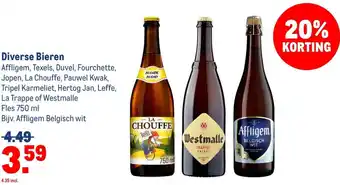 Makro Diverse Bieren aanbieding