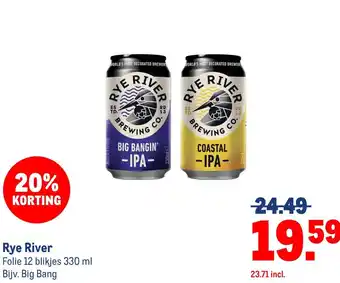 Makro Rye River aanbieding