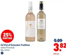 Makro Ca'Vini of Estandon Tradition aanbieding