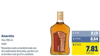Makro Amaretto aanbieding