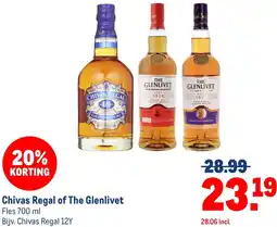 Makro Chivas Regal of The Glenlivet aanbieding