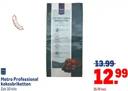 Makro Metro Professional kokosbriketten aanbieding