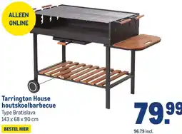 Makro Tarrington House houtskoolbarbecue aanbieding