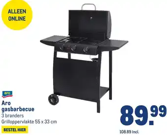 Makro Aro gasbarbecue aanbieding