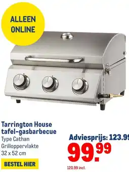Makro Tarrington House tafel-gasbarbecue aanbieding